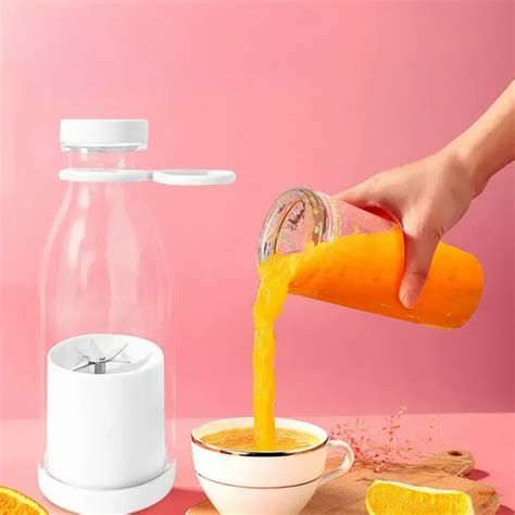 Портативный блендер бутылка для смузи FRESH JUICE Белый – фото, отзывы ...