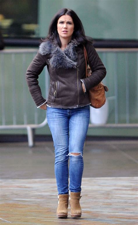 SUSANNA REID in Jeans Arrives at BBC Studios in Manchester – HawtCelebs