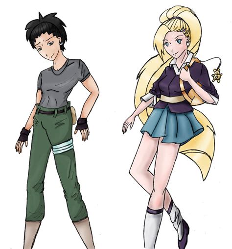 Shikamaru and Ino by Alfazebra on DeviantArt