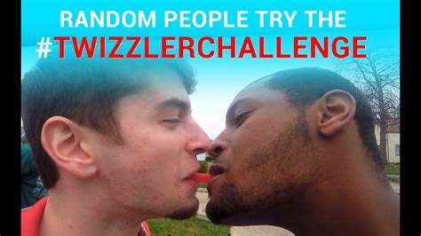 Random Students Do the Twizzler Challenge #TwizzlerChallenge - YouTube