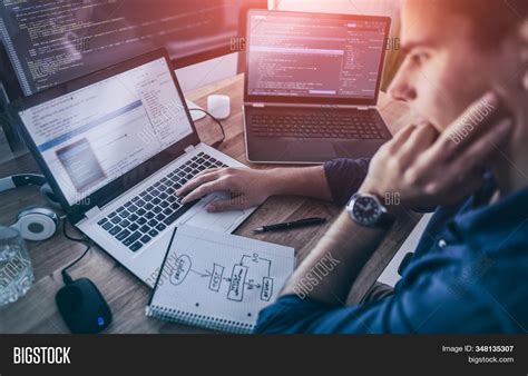 developing programming image photo  trial bigstock