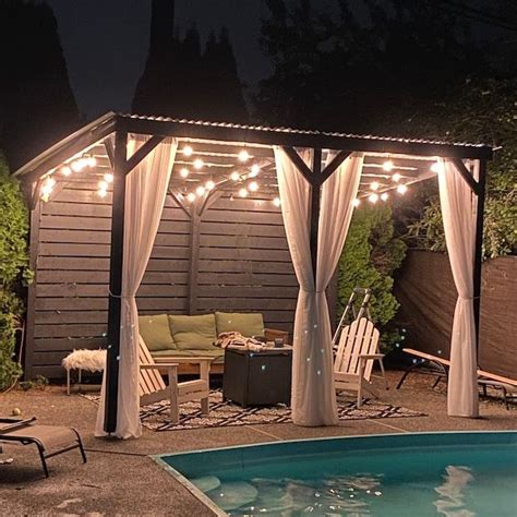 DIY Patio Cover Plans | Etsy Outdoor Pergola, Diy Pergola, Outdoor Bed ...