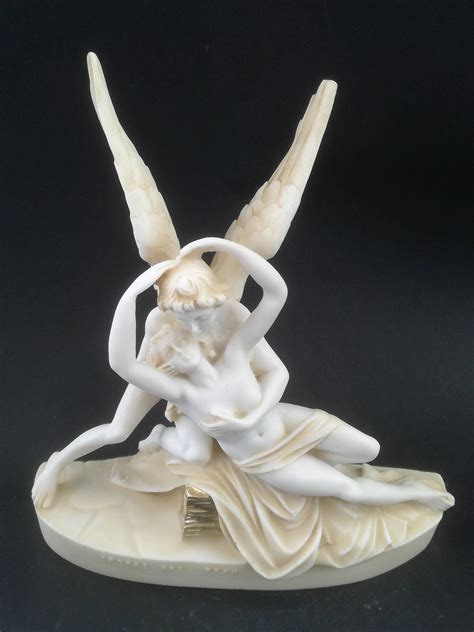 Eros and Psyche Art Statue Cupid and Soul - Etsy