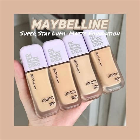 MAYBELLINE Super Stay Lumi-Matte Foundation | Shopee Philippines