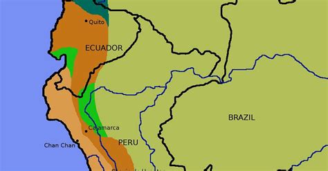 Map of the inca Empire - World History Encyclopedia