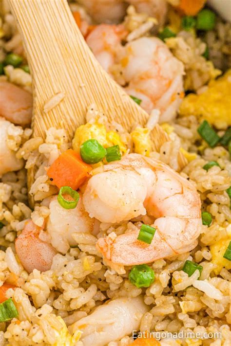 Easy Shrimp Fried Rice Recipe (& VIDEO!) - Eating on a Dime