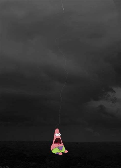 lightning patrick gif | WiffleGif