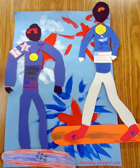 Olympic Games in the Art Room