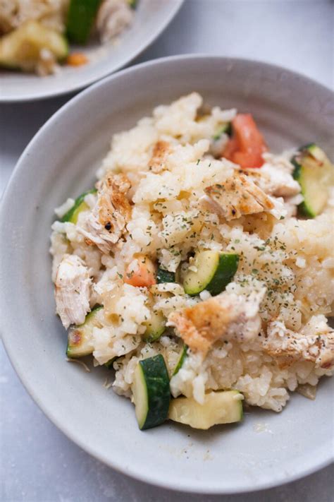 Creamy Chicken Risotto Recipe (Fancy & Fast!) - Joyfully Mad