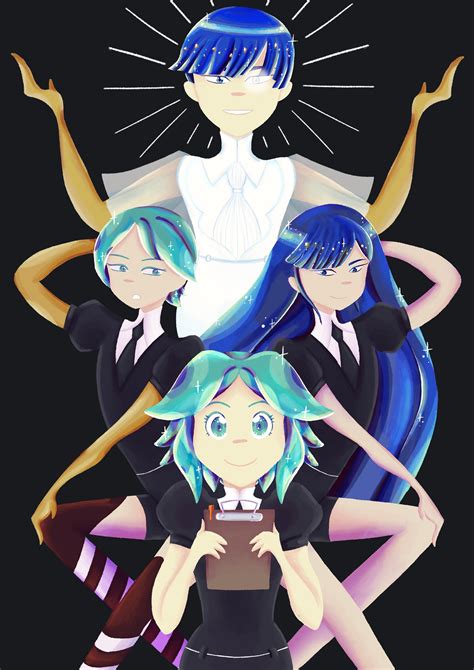Houseki no Kuni Phos A4/A5 Print | Etsy