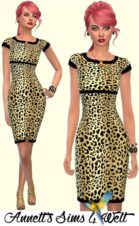 Sims 4 CC's - The Best: Gold Dresses by Annett85