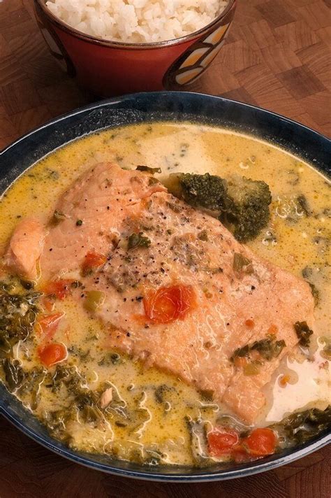 Instant Pot® Ginataang Salmon (Filipino Salmon in Coconut Milk) Recipe ...