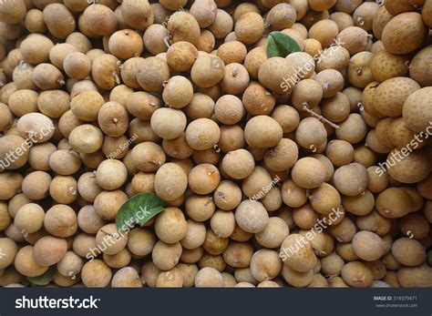 Fresh Longan Mata Kucing Background Stock Photo (Edit Now) 319379471