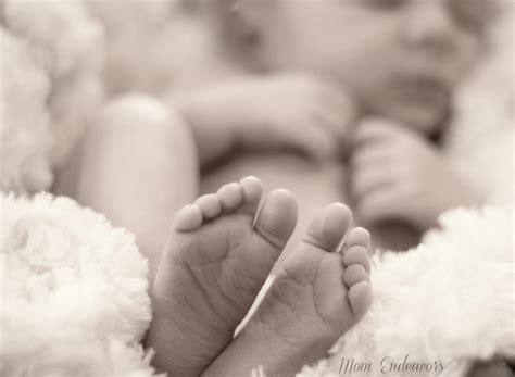 Newborn Baby Feet Photography