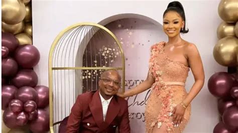 In Pictures: Mihlali Ndamase Spoils Boyfriend Leeroy Sidambe On His ...