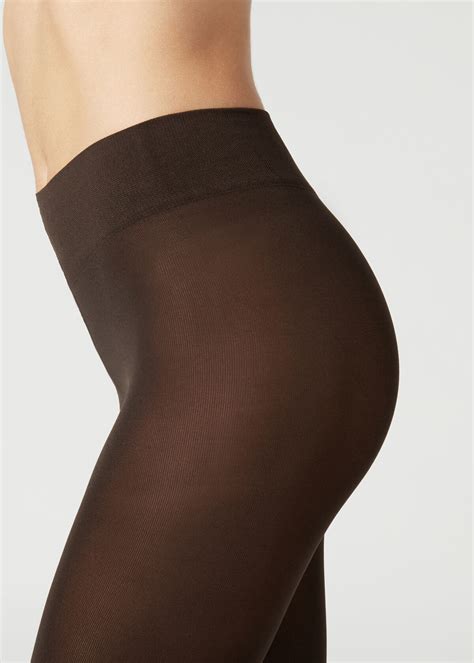 Плотные Матовые Колготки из Микрофибры 100 Ден - Calzedonia