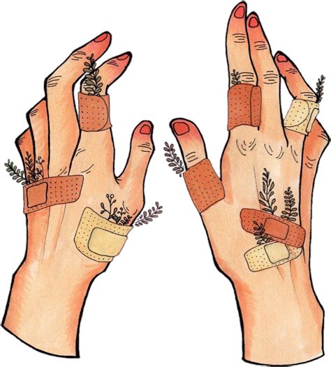 Download Tumblr Arm Arms Flower Flowers Leaf Leaves Bandaid - Hands ...