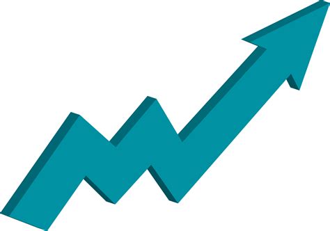 3d arrow business graph illustration. Transparent background 33539713 PNG
