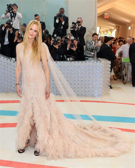 nicole kidmans chanel dress   met gala  popsugar fashion