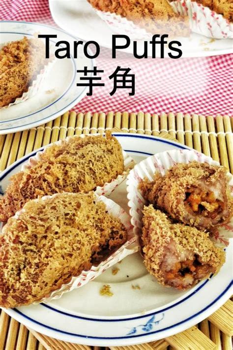 Taro puffs