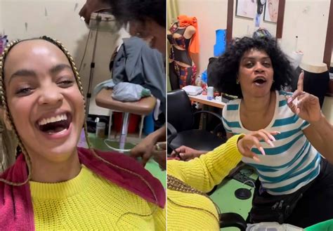 Seidy La Niña sorprendida con su peluquera: “¡Una haitiana cantando mis