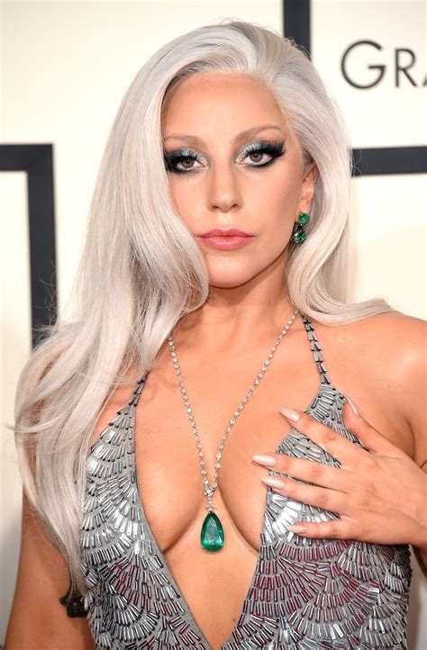 Lady Gaga | See Every Rock-Star Beauty Moment From the 2015 Grammys Red