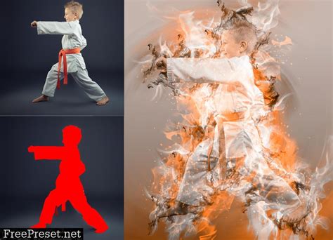 Smoke Effect Photoshop Action 26171991