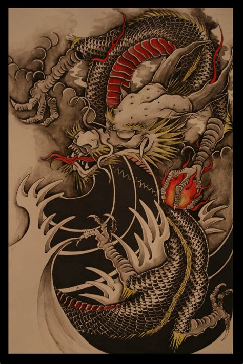 Japanese Dragon Art Wallpapers - Top Free Japanese Dragon Art ...