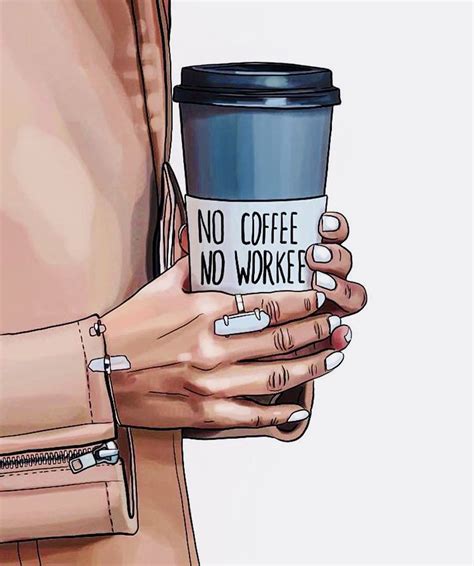 Pin av AnaKarenina Reyes på ☕ Coffee Lover ☕ | Illustration, Painting ...