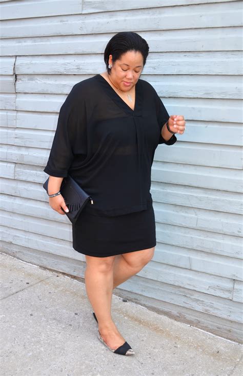 Personal Style | Black Skirt and Black Blouse