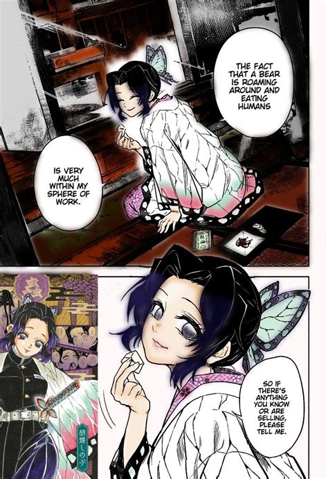 shinobu manga colored anime demon aesthetic anime anime
