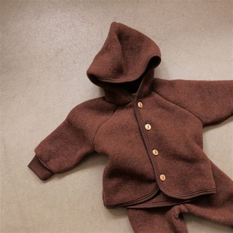 Wool Jacket, organic — Betón