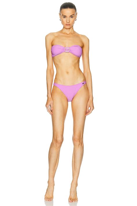 TOM FORD Tricot Bikini Set in Violet | FWRD