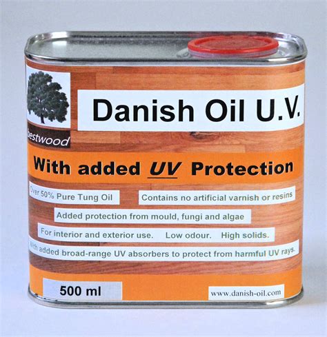 Danish Oil UV Exterior 500mltungoil.co.uk