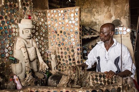 Nigeria's voodoo priests make women tricked into sex work eat snakes to ...