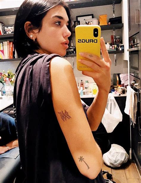 DUA LIPA | SOURCE | Dua lipa tattoo, Lipa, Dua