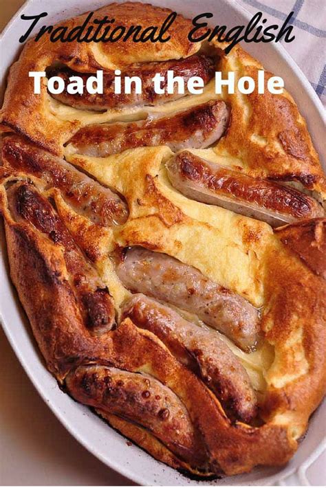 traditional english toad   hole recipe