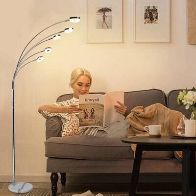 Floor Lamps Living Room Lighting Reading Dimmable Led Multi Heads - 5 ...
