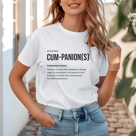 Funny Swinger Shirt Seeking Cumpanions Swinger Lifestyle T-shirt