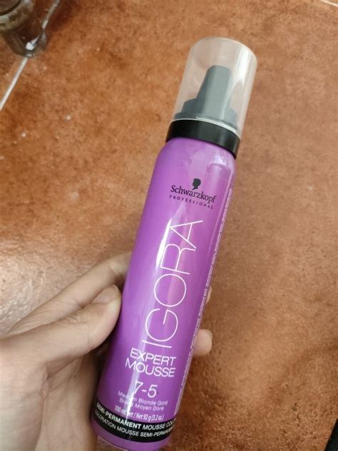 Schwarzkopf Professional Teintures Igora Igora Expert Mousse 7-5 Blond ...