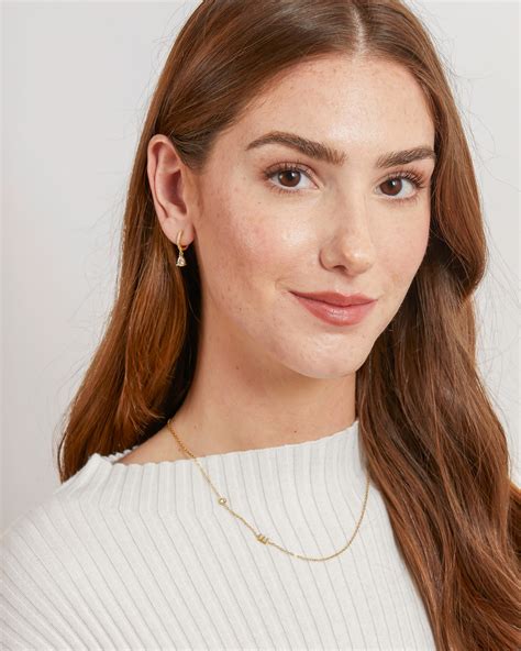 Birthstone Initial Necklace – TheCustomGoodsCo