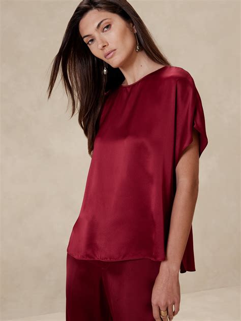 bliss silk dolman top banana republic