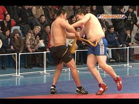 бурятская борьба - YouTube