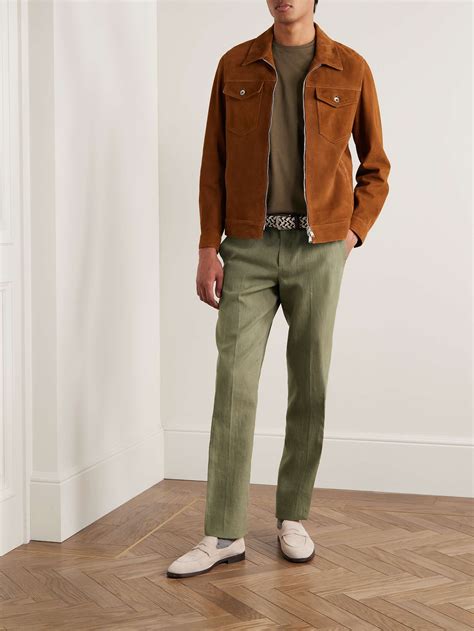 PAUL SMITH Slim-FIt Linen Suit Trousers for Men | MR PORTER