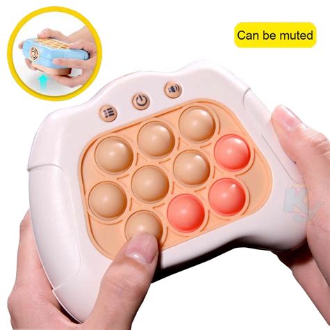 Pop It eletronico Console De Jogo Quick Push Bubbles Whack-a-mole ...