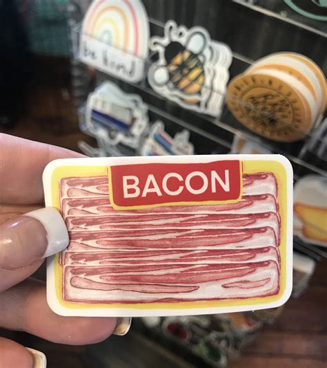 Sticker, Bacon - Go Brazen