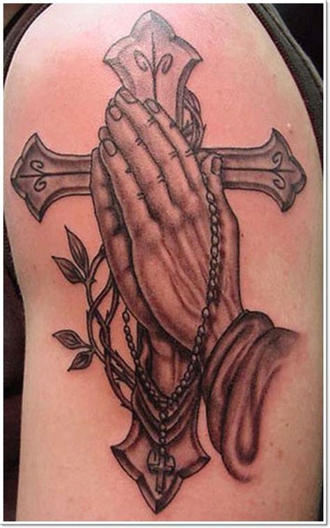 Top 25 Praying Hands Tattoos for the Faithful | Христианские татуировки ...