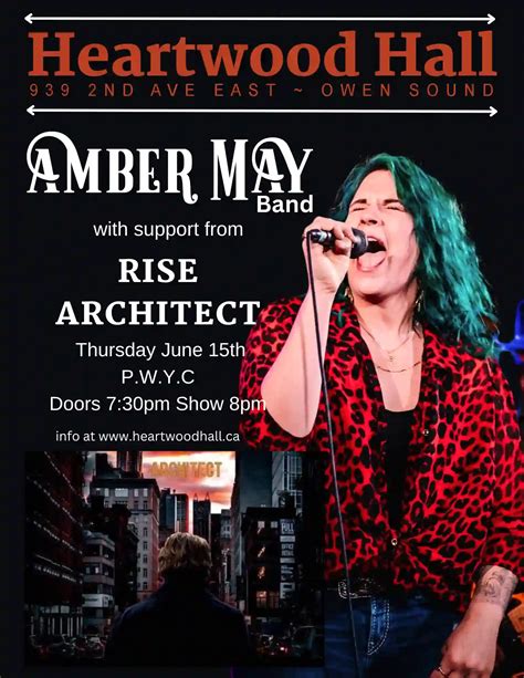 Amber May Band + Rise Architect | Heartwood Hall