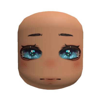 Light Blue Fairy Face Eyes Face Mask in Tan | Roblox Item - Rolimon's