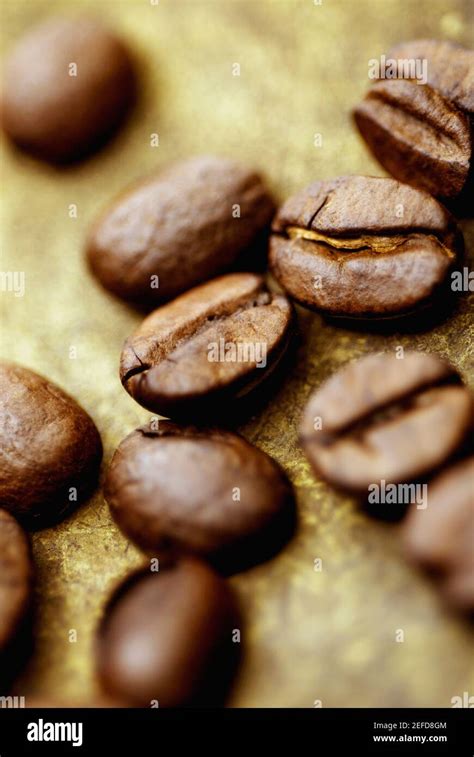 Close up of coffee beans Stock Photo - Alamy